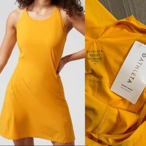 Athleta Yellow Infinity Dress-Size M- NWT